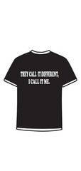 t shirt men MZE Men’s Stay Different Graphic T Shirt 100% Cotton Streetwear