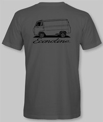 1960’s Ford Econoline Retro T-Shirt e100 van e150