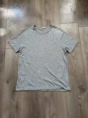 Hiro Clark Gray Short Sleeve 100% Cotton T-Shirt Men’s Size Medium Canada Made