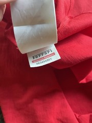 Ferrari Race MCS Tee Puma Rosso Corsa Red Ferrari Official Product Tag XL