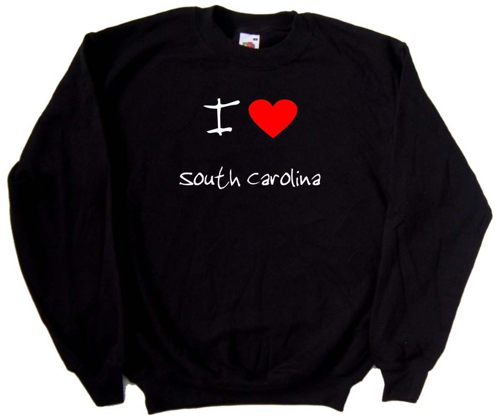 I Love Heart South Carolina Sweatshirt
