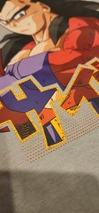 Dragon Ball Z Super Saiyan 4 SS4 Goku Vegeta Black Cotton T-Shirt