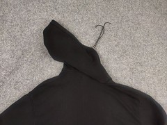 Represent Clo Hard 2 kill Logo Black Faded Color vintage Oversized Pocket hoodie