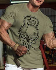 028. Gym Reaper Workout T-Shirt
