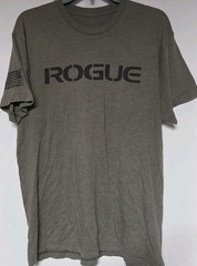 Rogue Fitness American Made Flag T-Shirt Size L, Crossfit, Workout, Gym