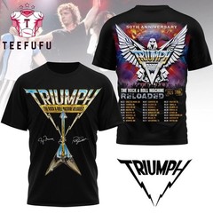 Triumph 50th Anniversary 2026 Tour T Shirt