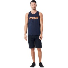 Oakley Men’s Mark Ii Classic Tank Top Shirt Fathom Blue Logo Extra X-Small XS US