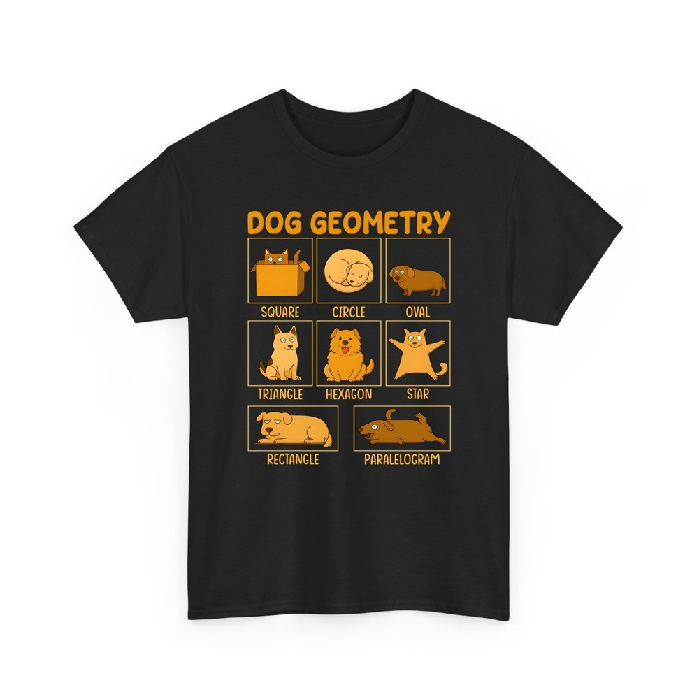 Dog Geometry Math Teacher STEM Humor School Gift Women Men Shirt