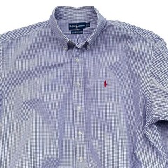 Ralph Lauren BLAKE XL BD Shirt Oversize Plaid For 14Y+ Japan
