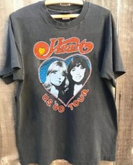 Heart Band Shirt, Heart Band Charcoal T-shirt Unisex S-5XL Reprint S-5XL