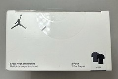 Nike Jordan Flight Modal Men’s Crew Neck Undershirt Medium Multicolor 2 Pack