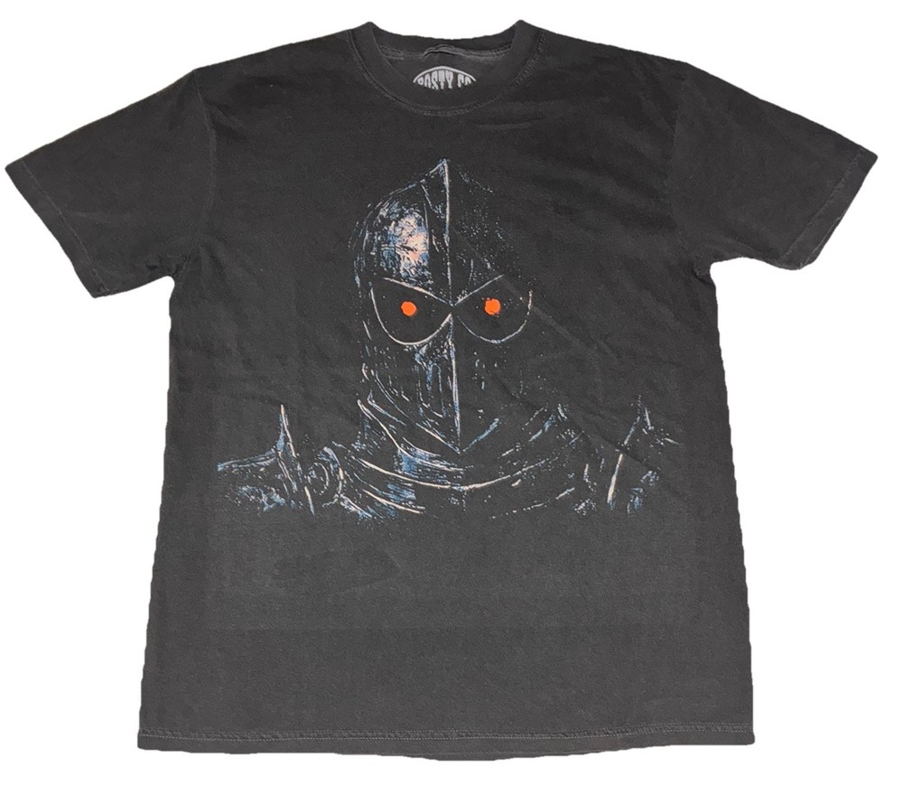 Post Malone Knight Tour Tee L Charcoal Big Ass Stadium Tour NEW *spots
