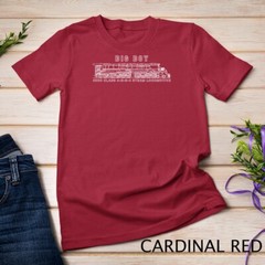 Big Boy 4000 Class Steam Locomotive Train Blueprint Gift T-Shirt Unisex T-shirt