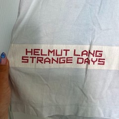 Helmut Lang Mens Strange Days Designer Logo Short Sleeve Crewneck T Shirt XL