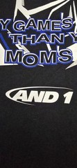 Vintage And1 Graphic Trash Talk T-Shirt XL Game Tighter Than Your Mom’s Wig