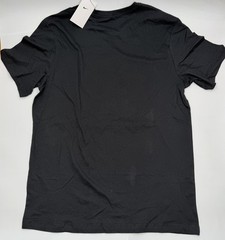 NIKE RUNNING No Finish Line Tee MEN’S BLACK YELLOW T-SHIRT Size Large NWT