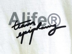 ALIFE Hello My Name Is Team Epiphany White T-shirt size Medium