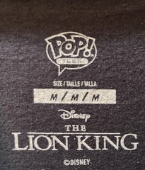 Disney Lion King Mufasa Size M, Funko Pop Merchandise