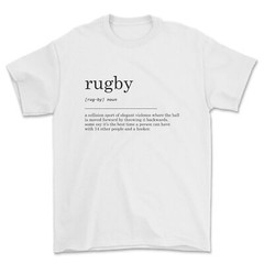 Rugby definition T-Shirt Funny Rugby sports gift Unisex tshirt.