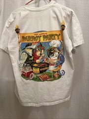Vintage Caribbean Soul Parrot Party Shirt XL Beach Drink BBQ 1997
