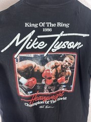 Mike Tyson King Of The Ring 1986 Graphic T-Shirt Men’s Large