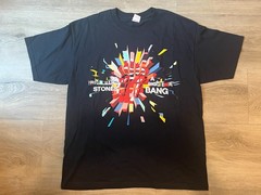 4 Rolling Stones Band Logo T-Shits, Bigger Bang Zip Code Tour MoMA 50 Years USED
