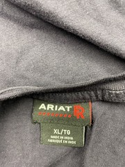 Ariat FR Henley Shirt Mens XL Blue Long Sleeve Flame Resistant CAT 2 Work