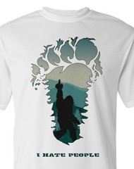 I HATE PEOPLE… Love, Bigfoot! – Super Soft Shirt – Ships Quickly!