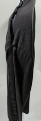 Deyeck black XL long sleeve crewneck snap entry shoulder/sleeve SURGICAL (1)