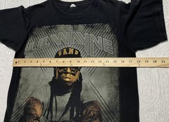 Lil Wayne Shirt Mens Small Black Graphic Rap Tee Anvil Band Hip Hop Music Tour