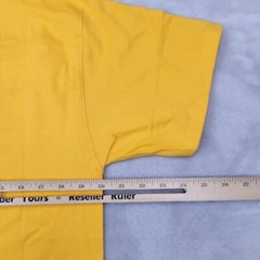 Champion Shirt Mens Medium Basic Team Jersey SS Crewneck Yellow Adult NEW