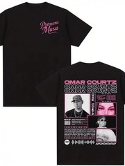 Omar Courtz Primera Musa Album Rap Artist Graphic T-shirt