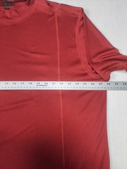Adidas Shirt Mens XXL Red Climacool Athleisure Lounge Wear Performance Crew Neck