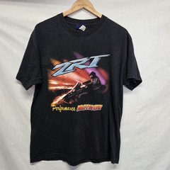 Vtg Arctic Cat Performance ZRT Snowmobile Snow Machine Tee Shirt Size L