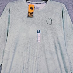 CARHARTT Sun Shirt Mens XL Green 50 UV Outdoor Fast Dry Relaxed Long Sleeve NWT