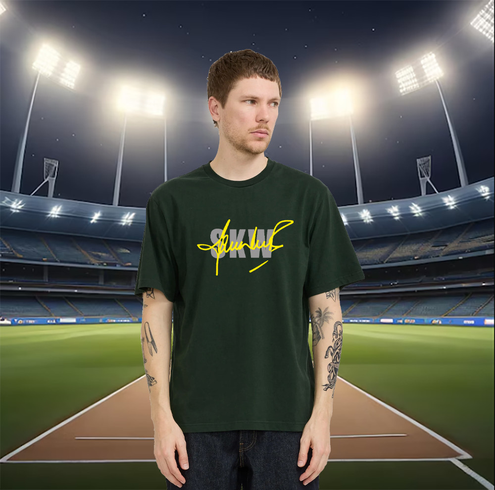 MEN WOMENS TEE TSHIRT UNISEX WARNIE CRICKET LEGEND LEG SPIN SHANE KING WARNE