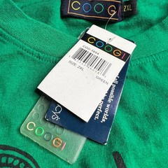 COOGI Green Graphic Long Sleeve T Shirt 2XL New With Tags Streetwear 00s y2k
