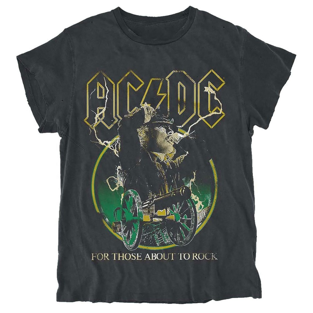 Men’s AC/DC For Those About To Rock T-shirt XX-Large Black