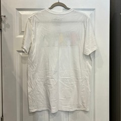 Keith Haring Graphic T-Shirt Cotton White Dancing Figures Pop Art Large
