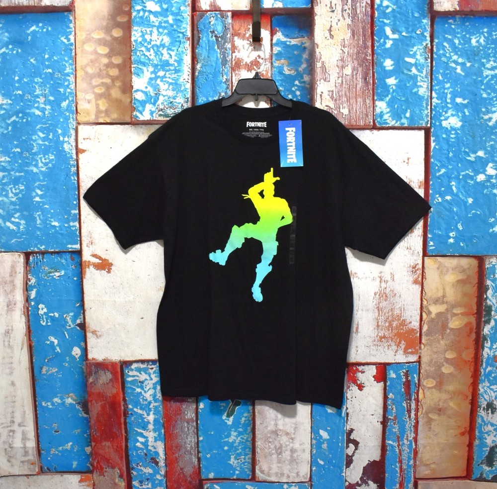 Men’s Fortnite Mad Engine Loser Dance T-Shirt Short Sleeve XXLARGE Black NEW