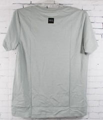 YES. Mixed T-Shirt Short Sleeve S/S Mens Large Slate Gray With Graphic