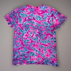 *New* 3XL & 4XL Handmade Tie Dye, Pink Ice Cruncht Crinkle, Crew or V-Neck
