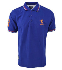 New Mens Polo Shirt T-Shirt Top Tee Short Sleeve Contrast Colours S M L XL XXL