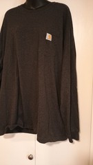 Carharrt & Ariat Men’s Size 2XL Work Tee Lot Of 3 Pieces Gray/Maroon