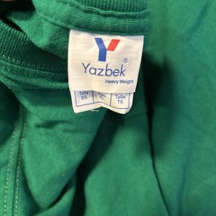 Vintage Tootsie Roll Pop Apple Green & White Shirt Size XL Mens