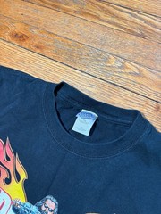 Vintage Wide Open Magazine Biker Motorcycle Graphic T-Shirt