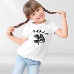 Black Crow FCAWF F-Caw-F Funny Gothic Crow Dance Meme T-Shirt