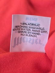 Meister Mens XL Long Sleeve Turtleneck Vintage 1980s Hot Pink Neon Acrylic Shirt