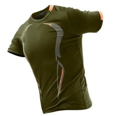 Men’s Quick Dry Running T-Shirt Breathable Fitness Training Gym Top Sweatshirt