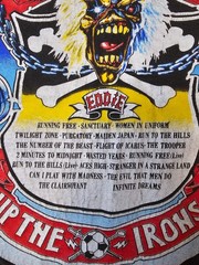 Iron Maiden Vintage T-Shirt The First Ten Years XL 1990